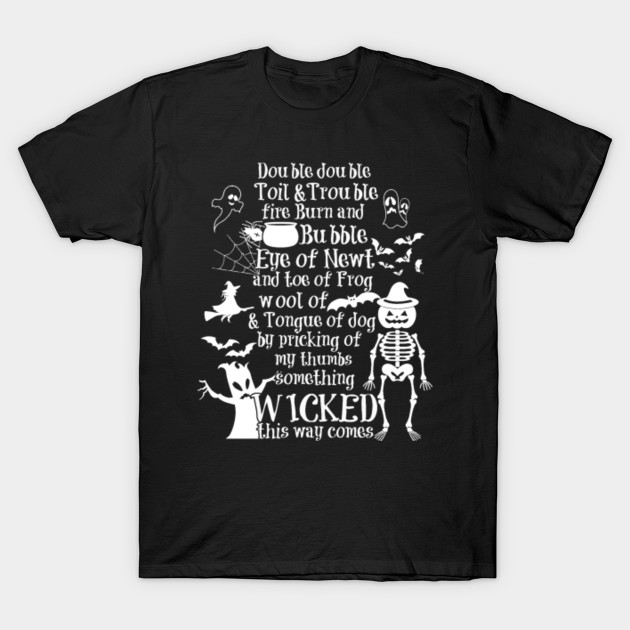 Bubble Eye of Newt Halloween Shirts Gifts on October 31 T-Shirt-TOZ